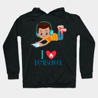 I Love Homeschool - Back to School - Boy Hoodie